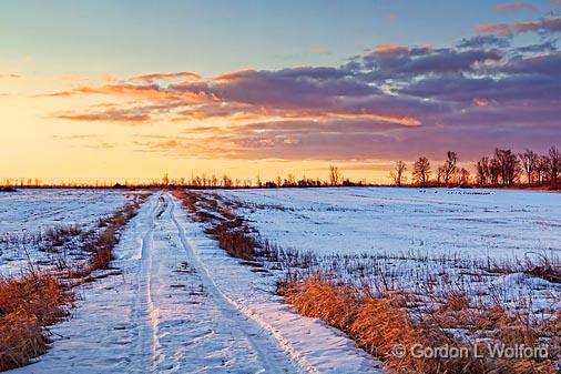 Sunrise Snowscape_21700.jpg - Photographed near Smiths Falls, Ontario, Canada.